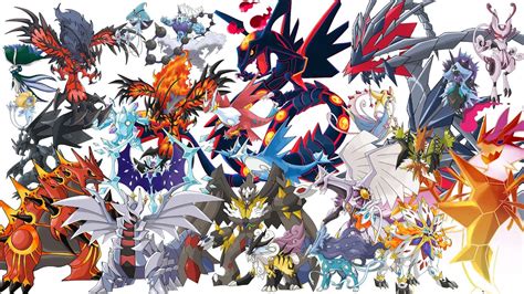 mega evolved legendary pokemon
